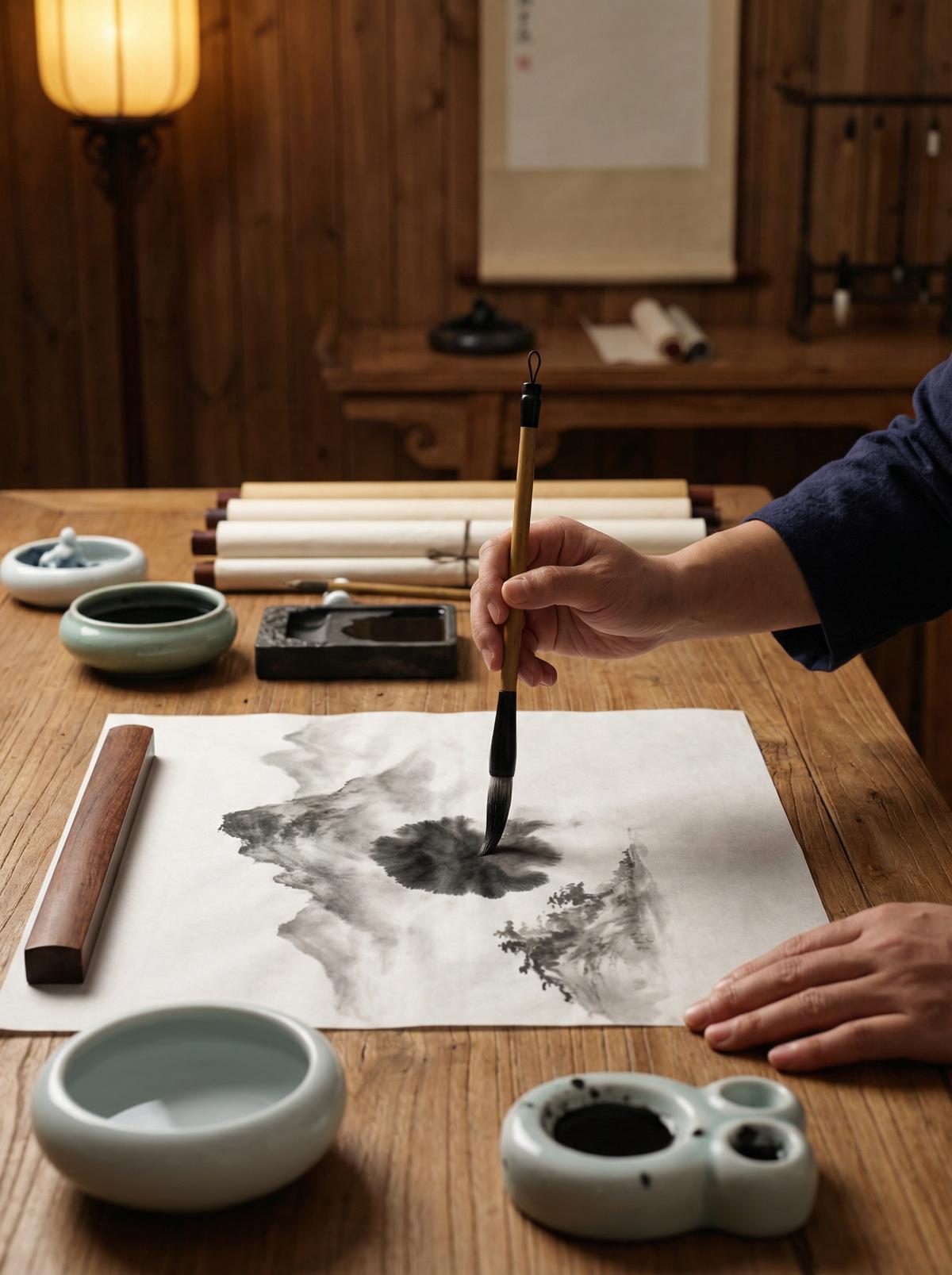 糖心Vlog 糖心Vlog：水墨雅集国画入门视频教程 - www.zvnulsf.cn